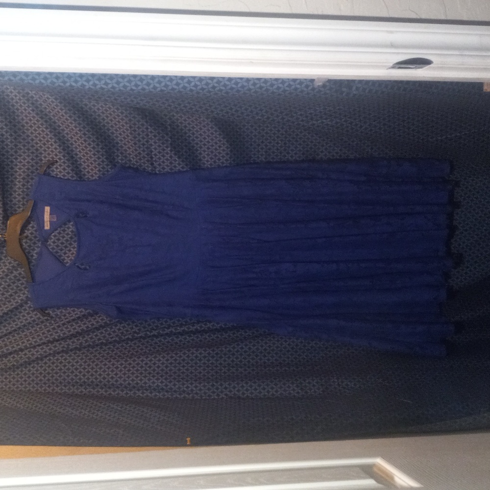 danny & nicole fit and flare dress